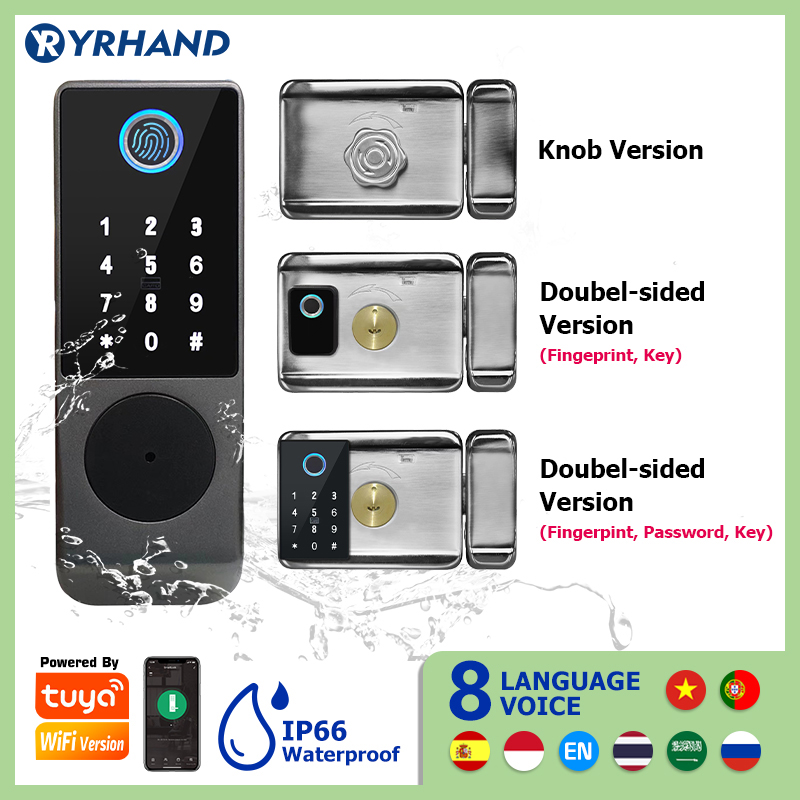 Tuya Smart lock Waterproof Wif - Letter Opener Brass avaliação e preço