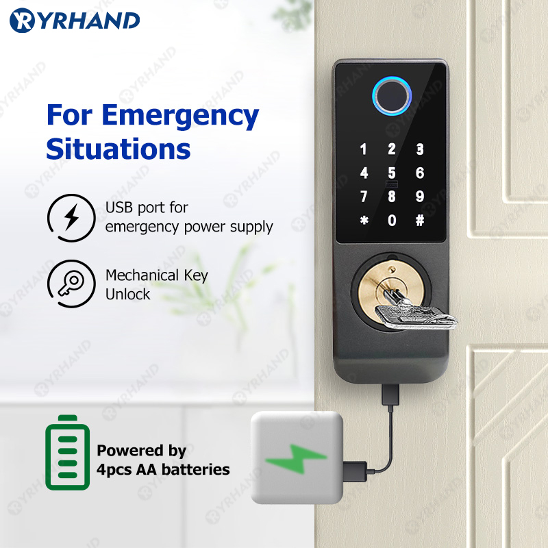 Tuya Smart lock Waterproof Wif - Letter Opener Brass avaliação e preço