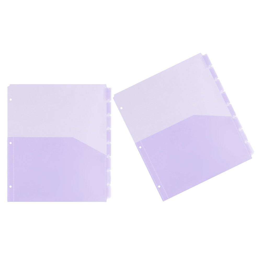 2Sets Binder Dividers A4 Plast - Tab Divider A4 avaliação e preço