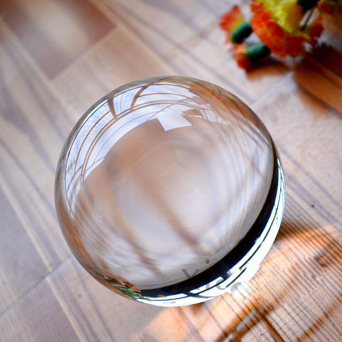 100mm Colors Crystal Ball Phot - Book Weight Glass avaliação e preço