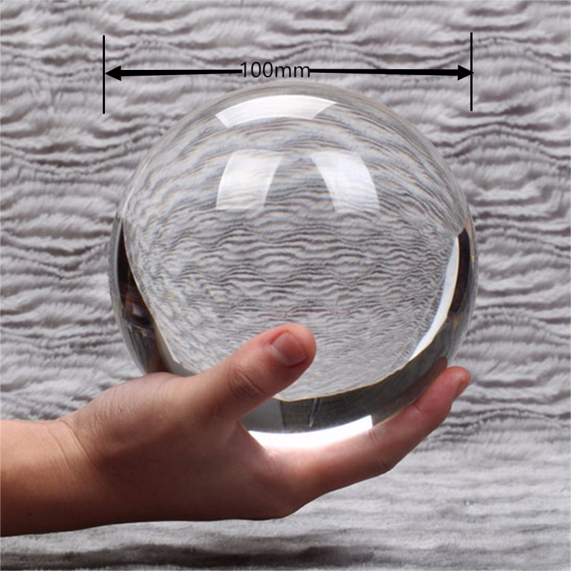 100mm Colors Crystal Ball Phot - Book Weight Glass avaliação e preço